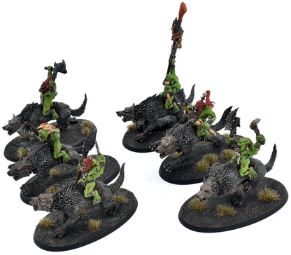 ORRUK WARCLANS 6 Gore Gruntas #2 PRO PAINTED Warhammer Sigmar Proxies 6325