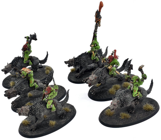 ORRUK WARCLANS 6 Gore Gruntas #2 PRO PAINTED Warhammer Sigmar Proxies 6325