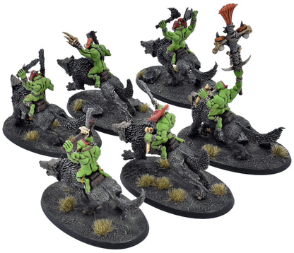 ORRUK WARCLANS 6 Gore Gruntas #2 PRO PAINTED Warhammer Sigmar Proxies 6325