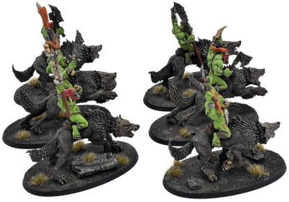 ORRUK WARCLANS 6 Gore Gruntas #2 PRO PAINTED Warhammer Sigmar Proxies 6325