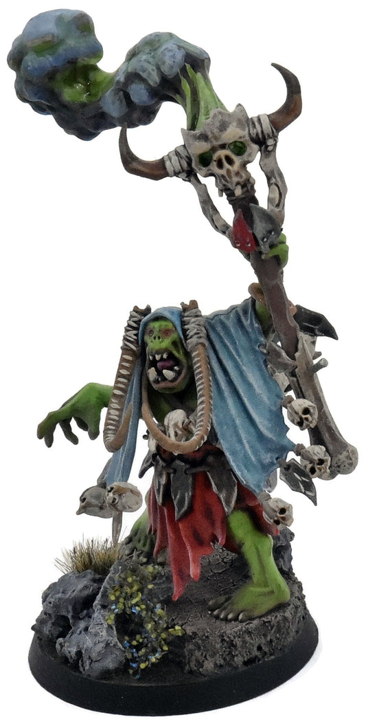 ORRUK WARCLANS Orruk Weirdnob Shaman #1 PRO PAINTED Warhammer Sigmar 6332