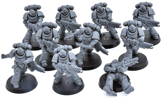 SPACE MARINES 10 Infernus Marines #3 Warhammer 40K 0924