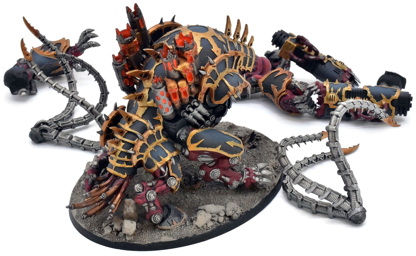 CHAOS SPACE MARINES Forgefiend #1 PRO PAINTED Magnetized 40K 6349