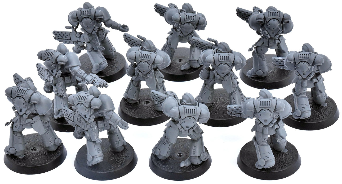 SPACE MARINES 10 Infernus Marines #2 Warhammer 40K 0931
