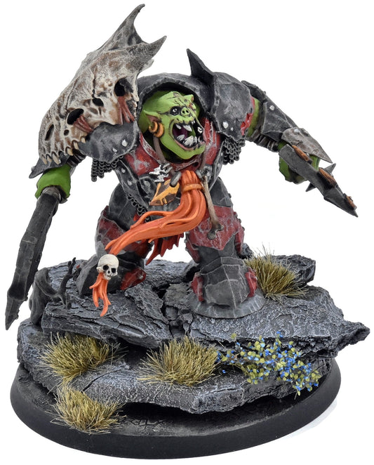ORRUK WARCLANS Orruk Megaboss #1 PRO PAINTED Warhammer Sigmar 6356