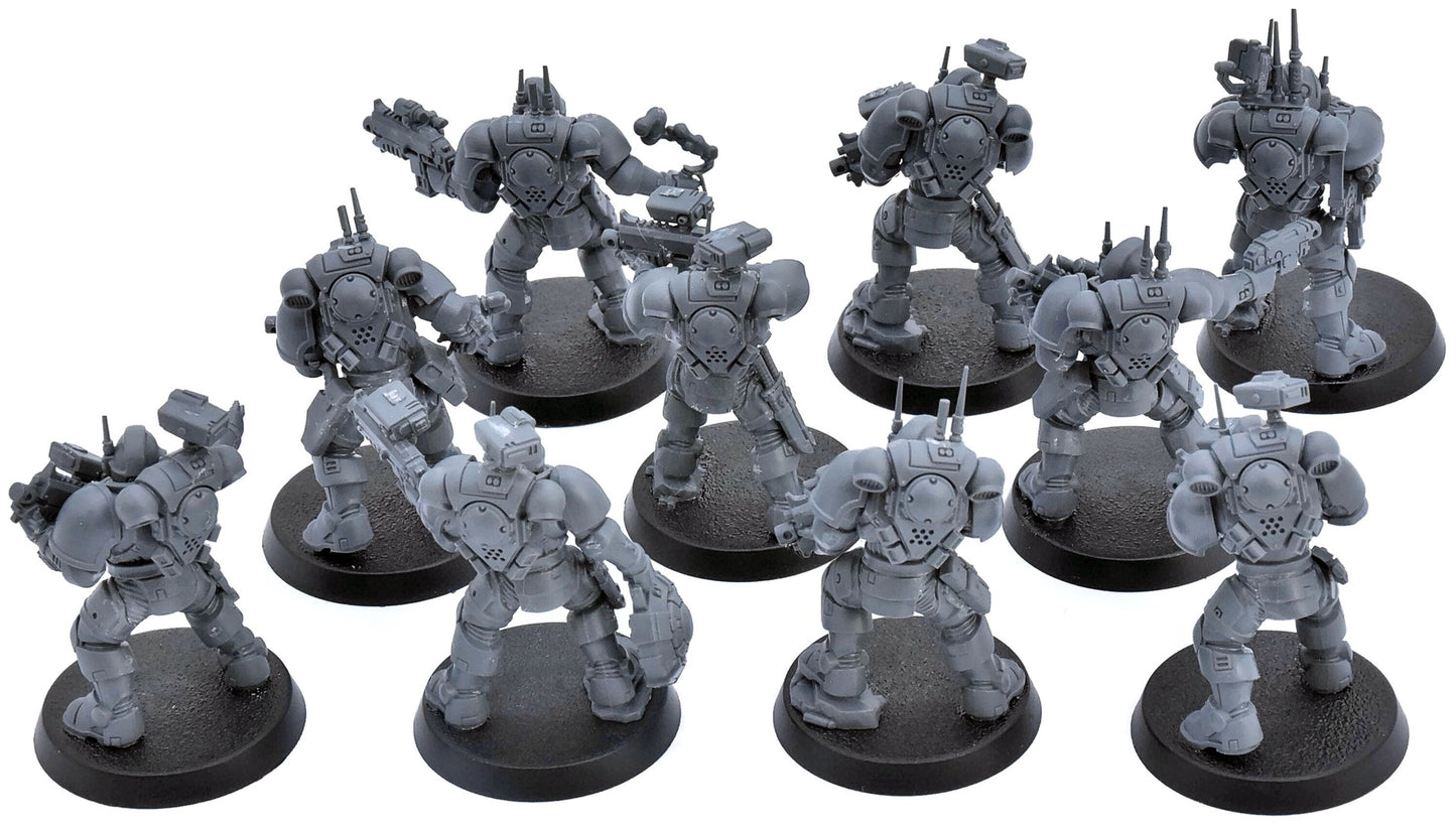 SPACE MARINES 10 Incursor Squad #1 Warhammer 40K 0948