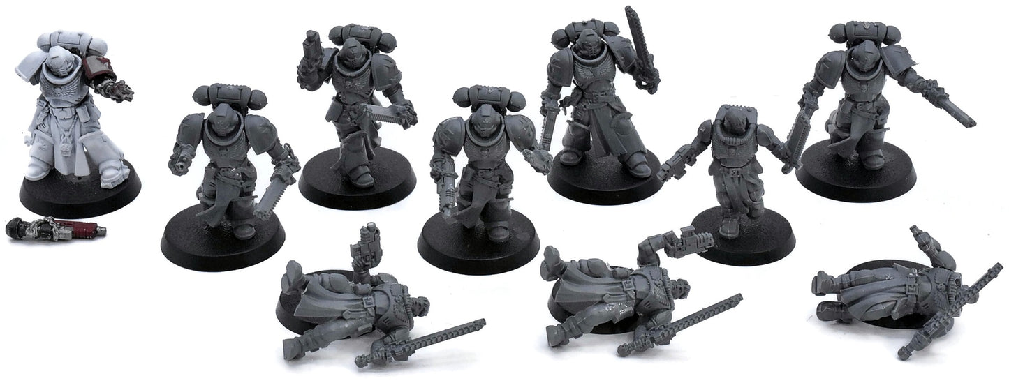 BLACK TEMPLARS 10 Primaris Crusader Squad #1 Warhammer 40K 7563