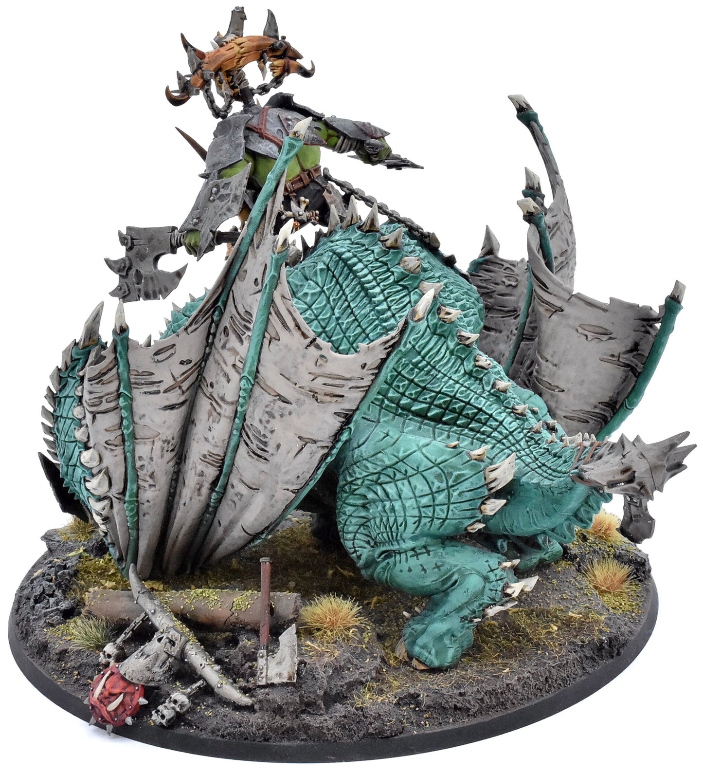 ORRUK WARCLANS Gordrakk Fist Of Gork #1 PRO PAINTED Warhammer Sigmar 6363