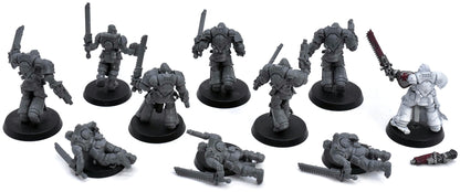BLACK TEMPLARS 10 Primaris Crusader Squad #1 Warhammer 40K 7563