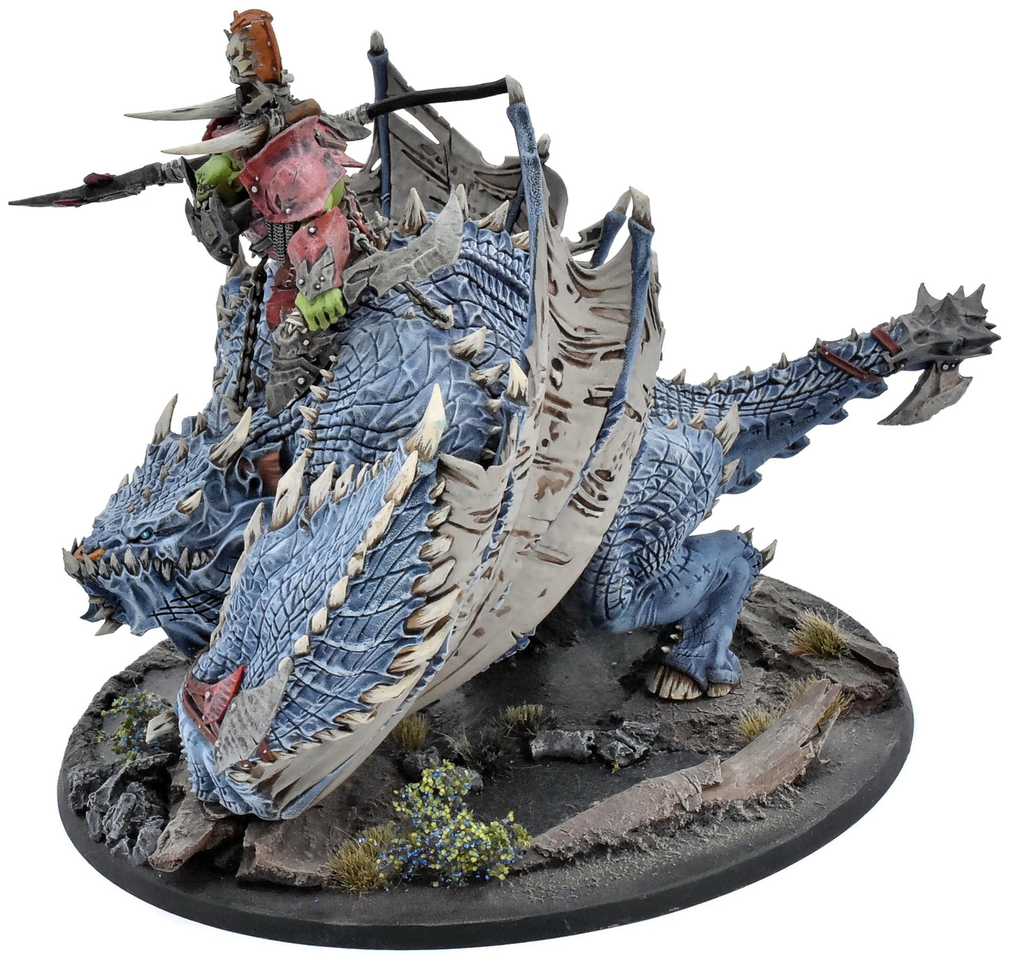 ORRUK WARCLANS Megaboss On Maw-Krusha #1 PRO PAINTED Warhammer Sigmar 6370