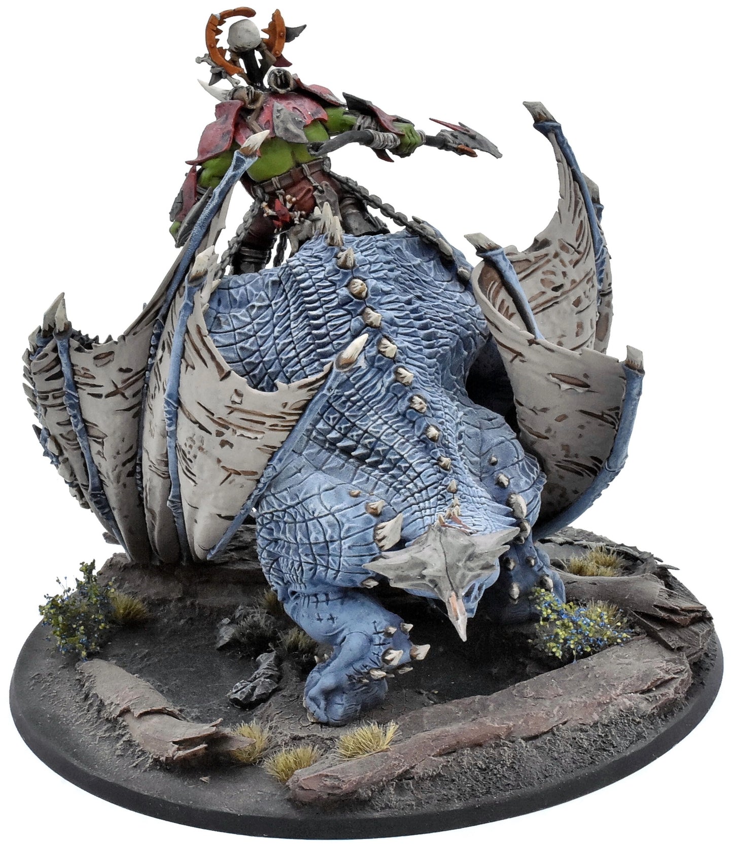 ORRUK WARCLANS Megaboss On Maw-Krusha #1 PRO PAINTED Warhammer Sigmar 6370