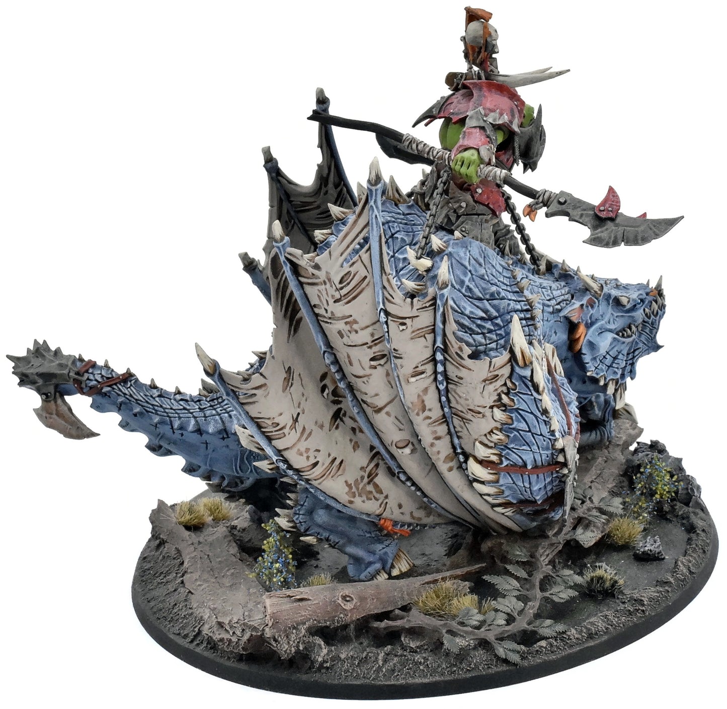 ORRUK WARCLANS Megaboss On Maw-Krusha #1 PRO PAINTED Warhammer Sigmar 6370