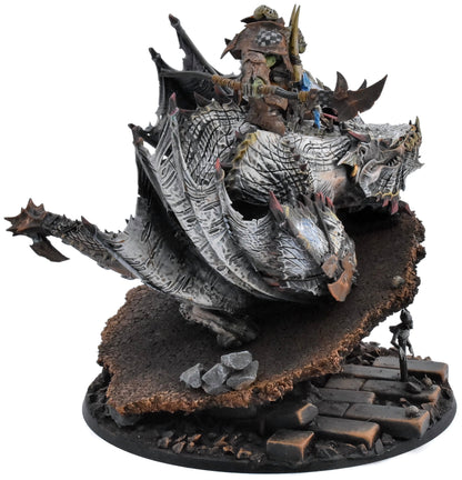 ORRUK WARCLANS Megaboss On Maw-Krusha #1 PRO PAINTED Warhammer Sigmar 7587