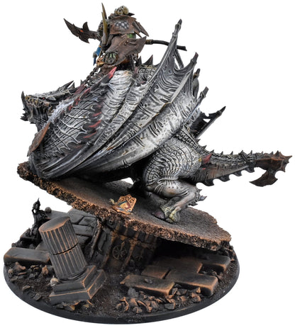 ORRUK WARCLANS Megaboss On Maw-Krusha #1 PRO PAINTED Warhammer Sigmar 7587