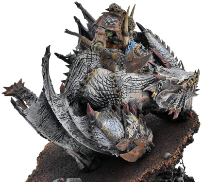 ORRUK WARCLANS Megaboss On Maw-Krusha #1 PRO PAINTED Warhammer Sigmar 7587