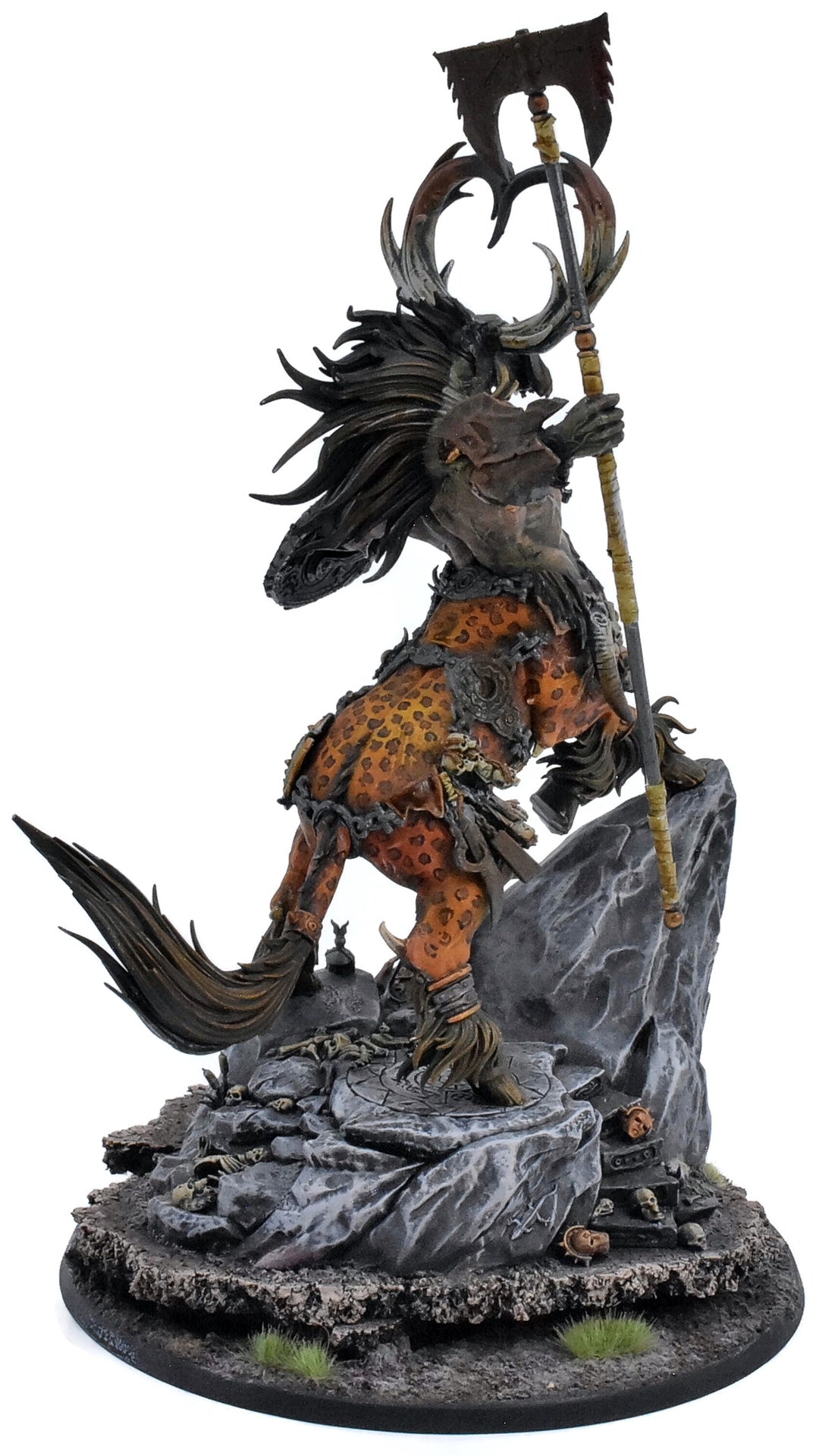 ORRUK WARCLANS Kragnos The End of Empires #1 PRO PAINTED CONVERTED Sigmar 7594