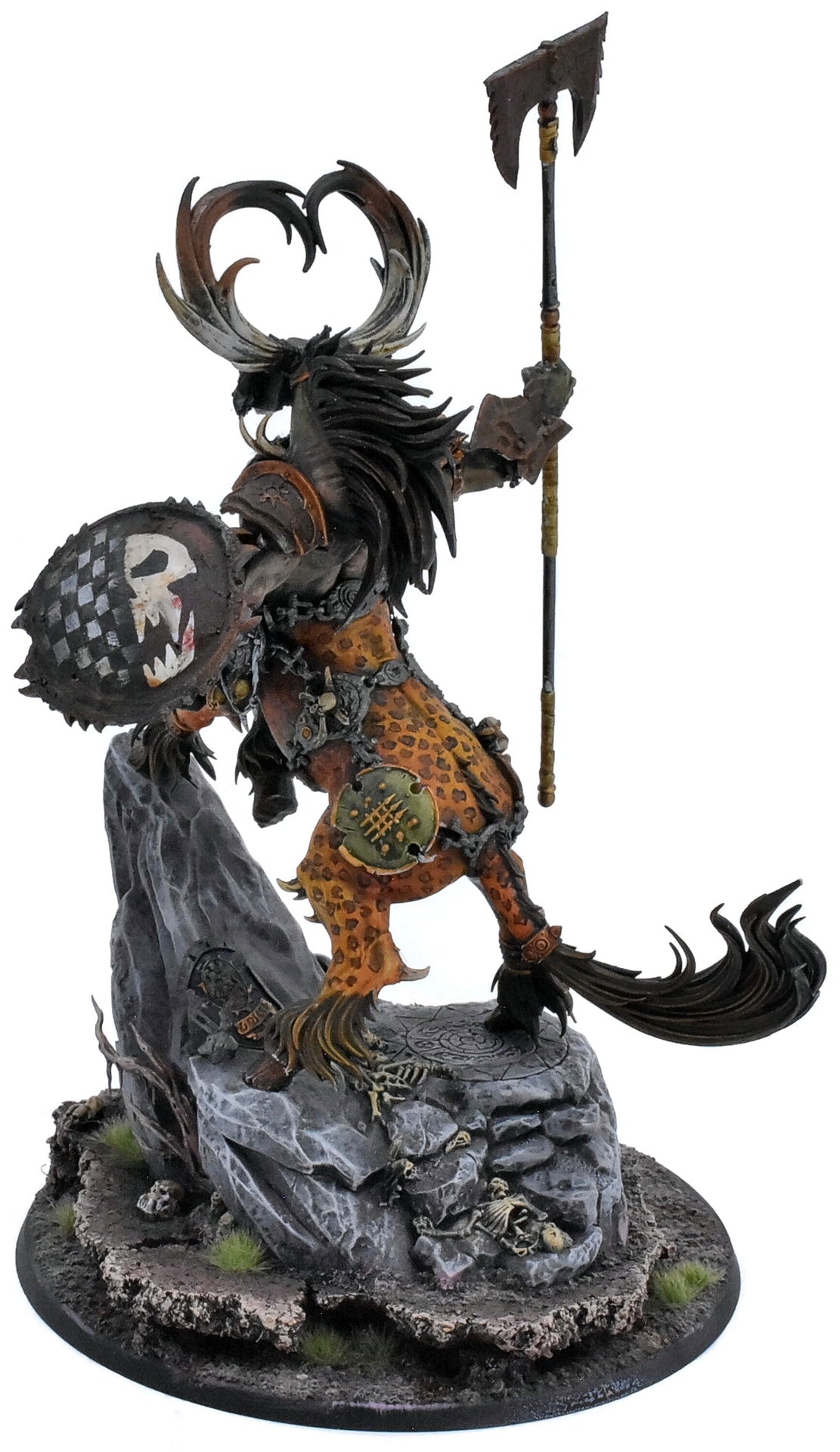 ORRUK WARCLANS Kragnos The End of Empires #1 PRO PAINTED CONVERTED Sigmar 7594