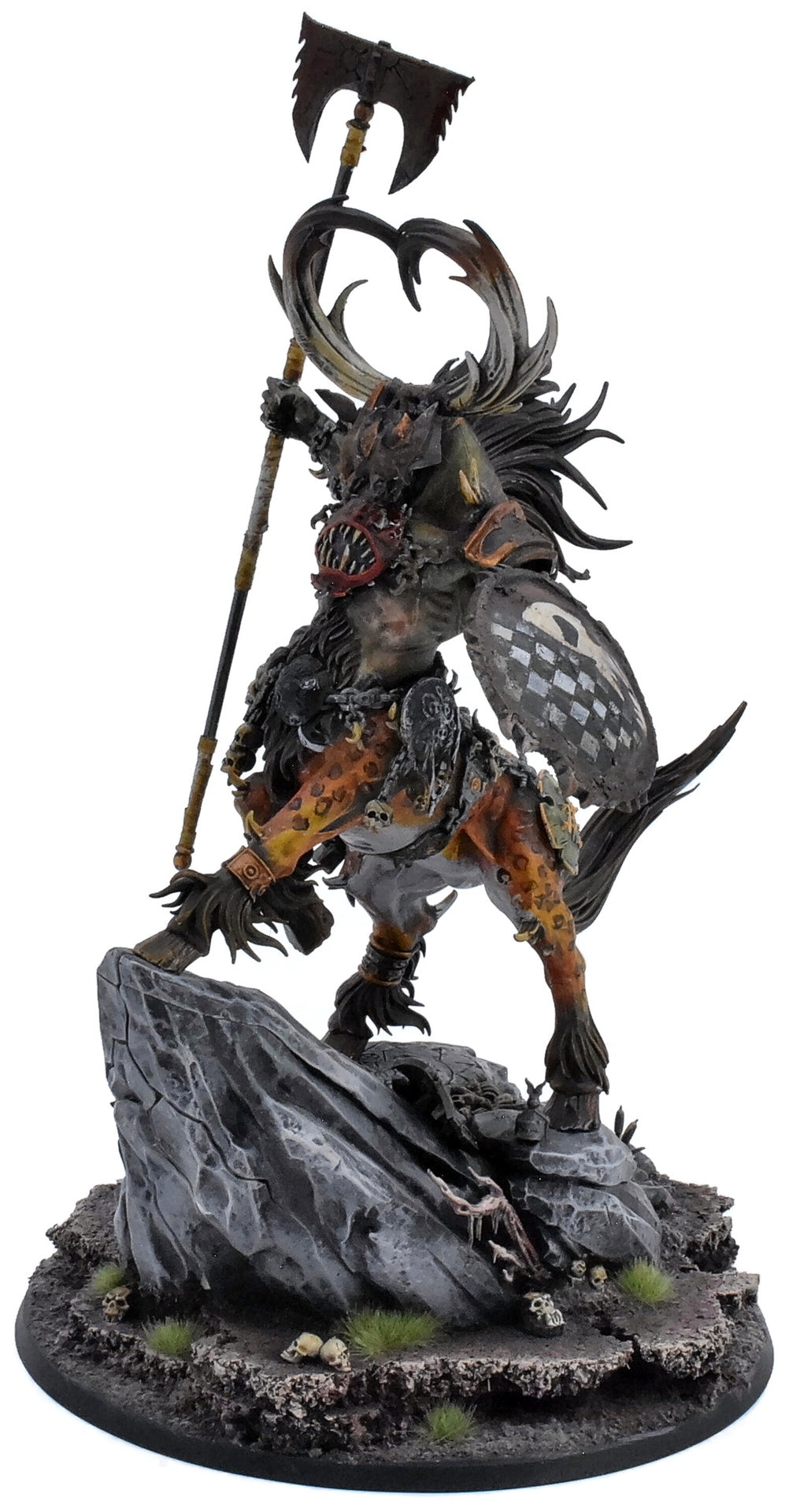 ORRUK WARCLANS Kragnos The End of Empires #1 PRO PAINTED CONVERTED Sigmar 7594