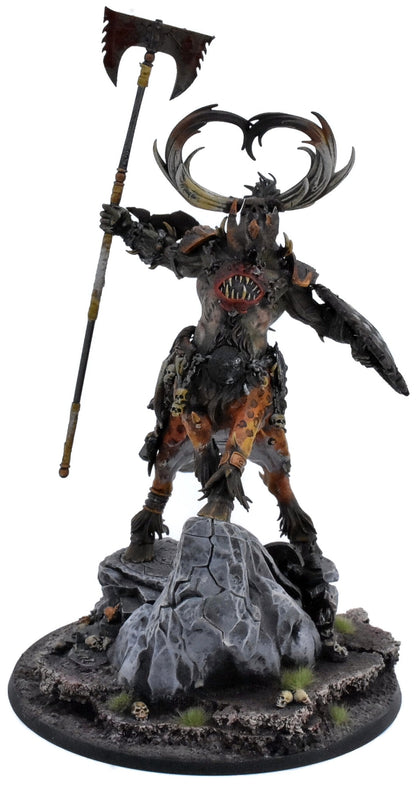 ORRUK WARCLANS Kragnos The End of Empires #1 PRO PAINTED CONVERTED Sigmar 7594