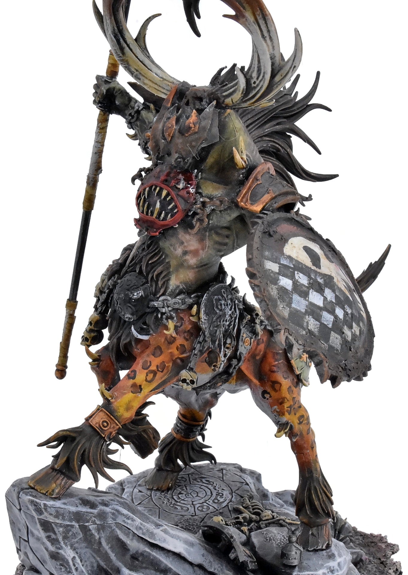 ORRUK WARCLANS Kragnos The End of Empires #1 PRO PAINTED CONVERTED Sigmar 7594