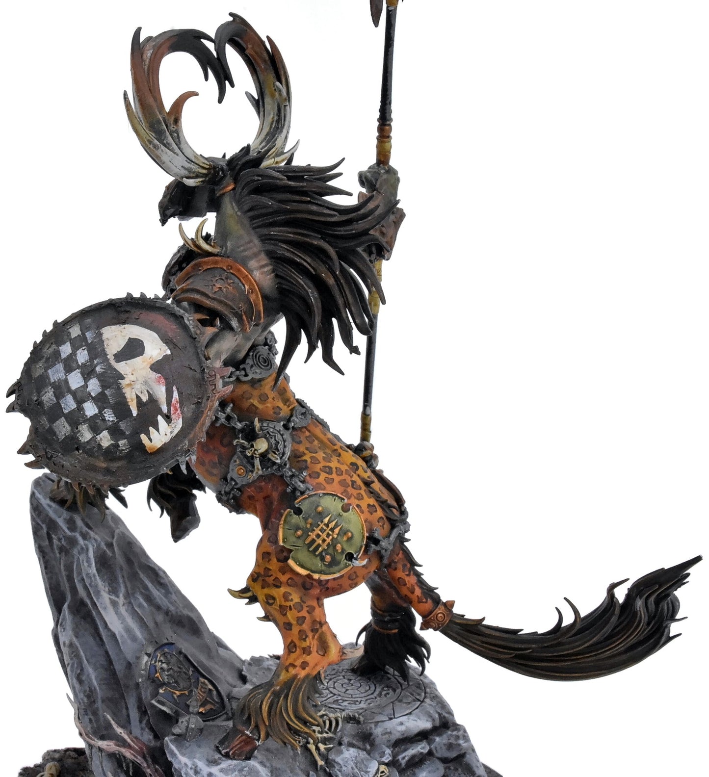 ORRUK WARCLANS Kragnos The End of Empires #1 PRO PAINTED CONVERTED Sigmar 7594