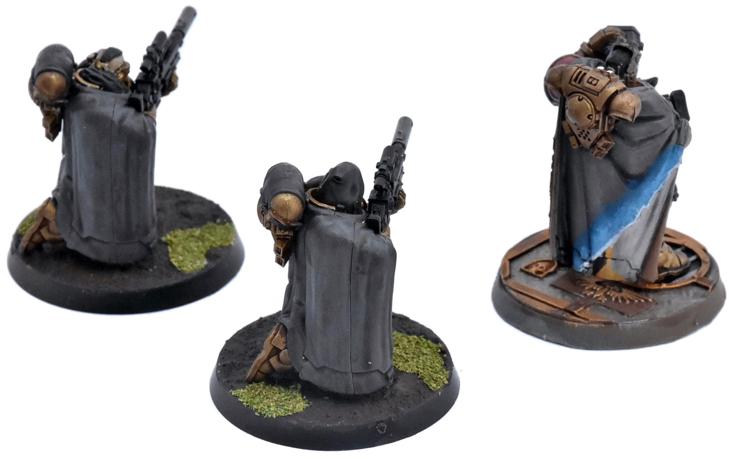 SPACE MARINES 3 Eliminators #4 WELL PAINTED Warhammer 40K 1068