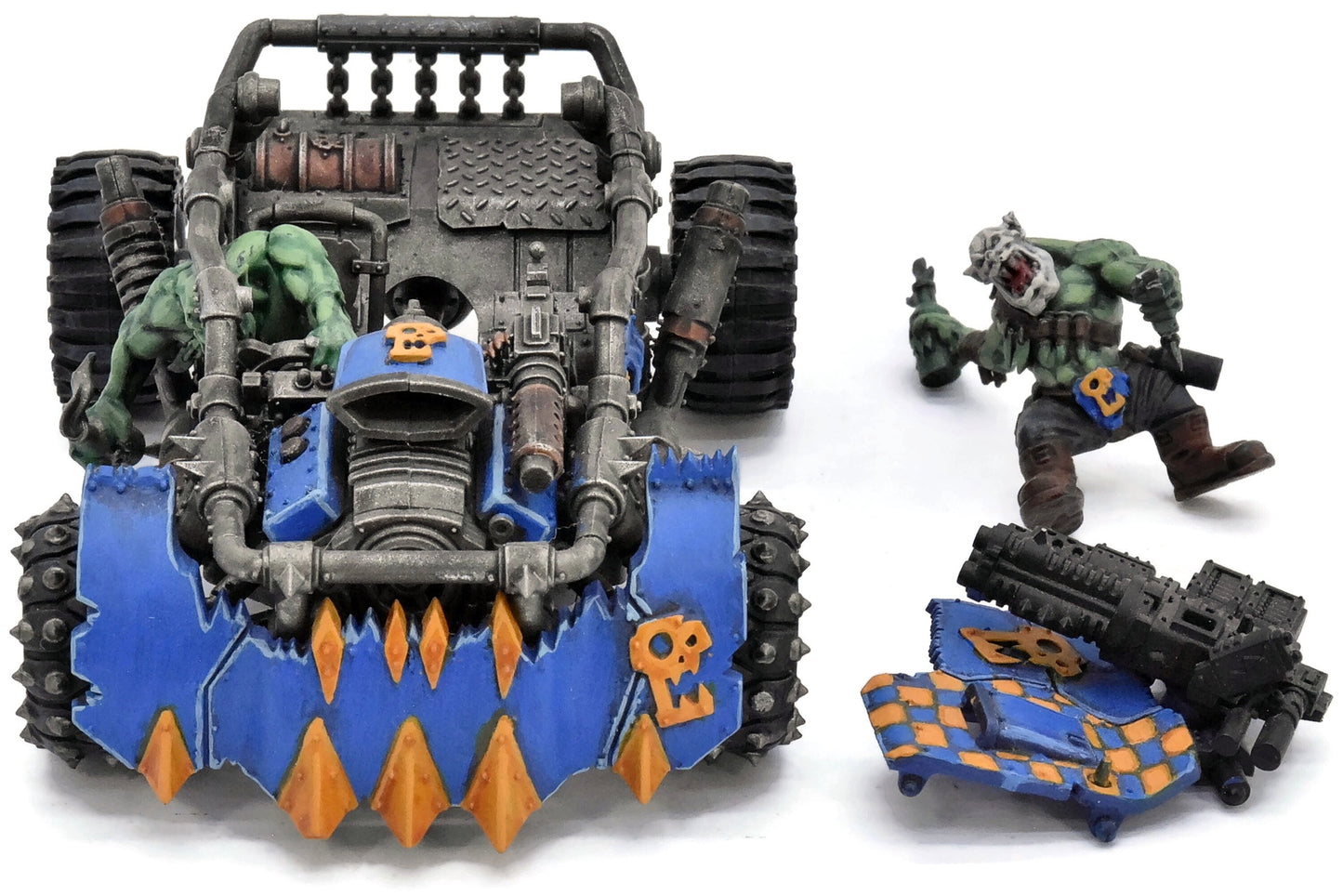 ORKS Rukkatrukk Squigbuggy #1 WELL PAINTED Warhammer 40K 6479