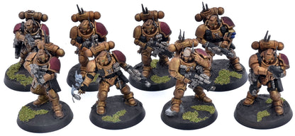 SPACE MARINES 8 Primaris Infiltrators #3 WELL PAINTED Warhammer 40K 1082