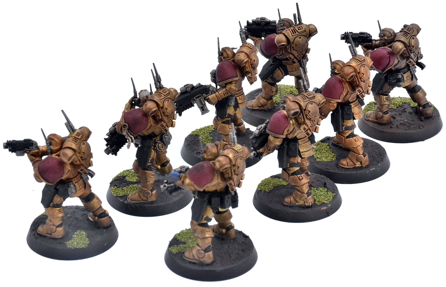 SPACE MARINES 8 Primaris Infiltrators #3 WELL PAINTED Warhammer 40K 1082