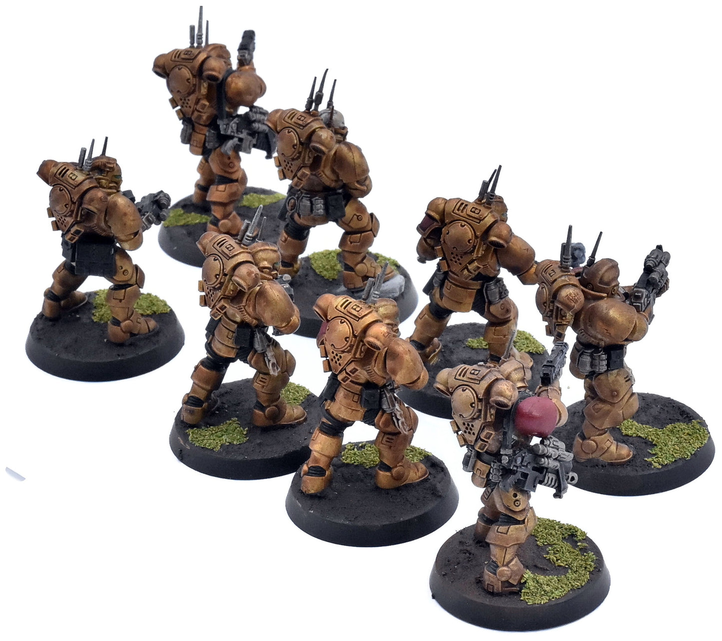 SPACE MARINES 8 Primaris Infiltrators #3 WELL PAINTED Warhammer 40K 1082