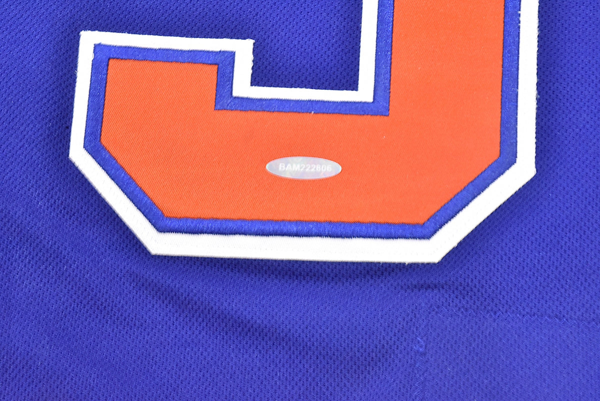 Connor McDavid Autographed 2024 Edmonton Oilers Adidas Royal Blue Jersey (USED)