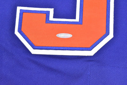 Connor McDavid Autographed 2024 Edmonton Oilers Adidas Royal Blue Jersey (USED)