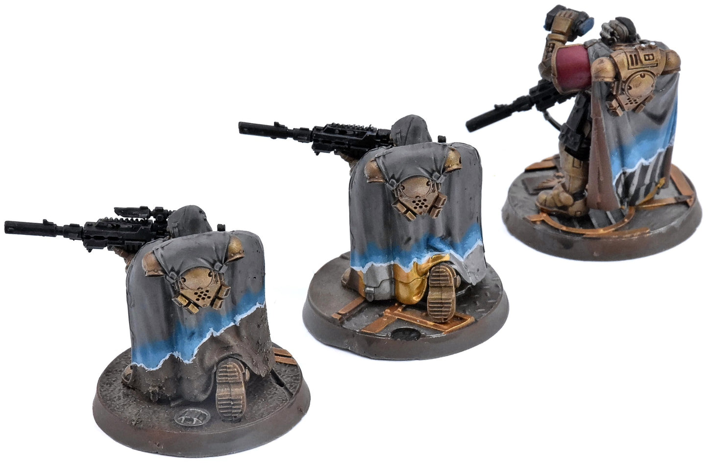 SPACE MARINES 3 Eliminators #3 WELL PAINTED Warhammer 40K 1129
