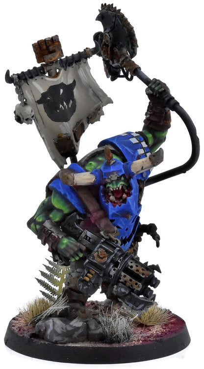 ORKS Warboss Armageddon #1 PRO PAINTED Warhammer 40K 7617