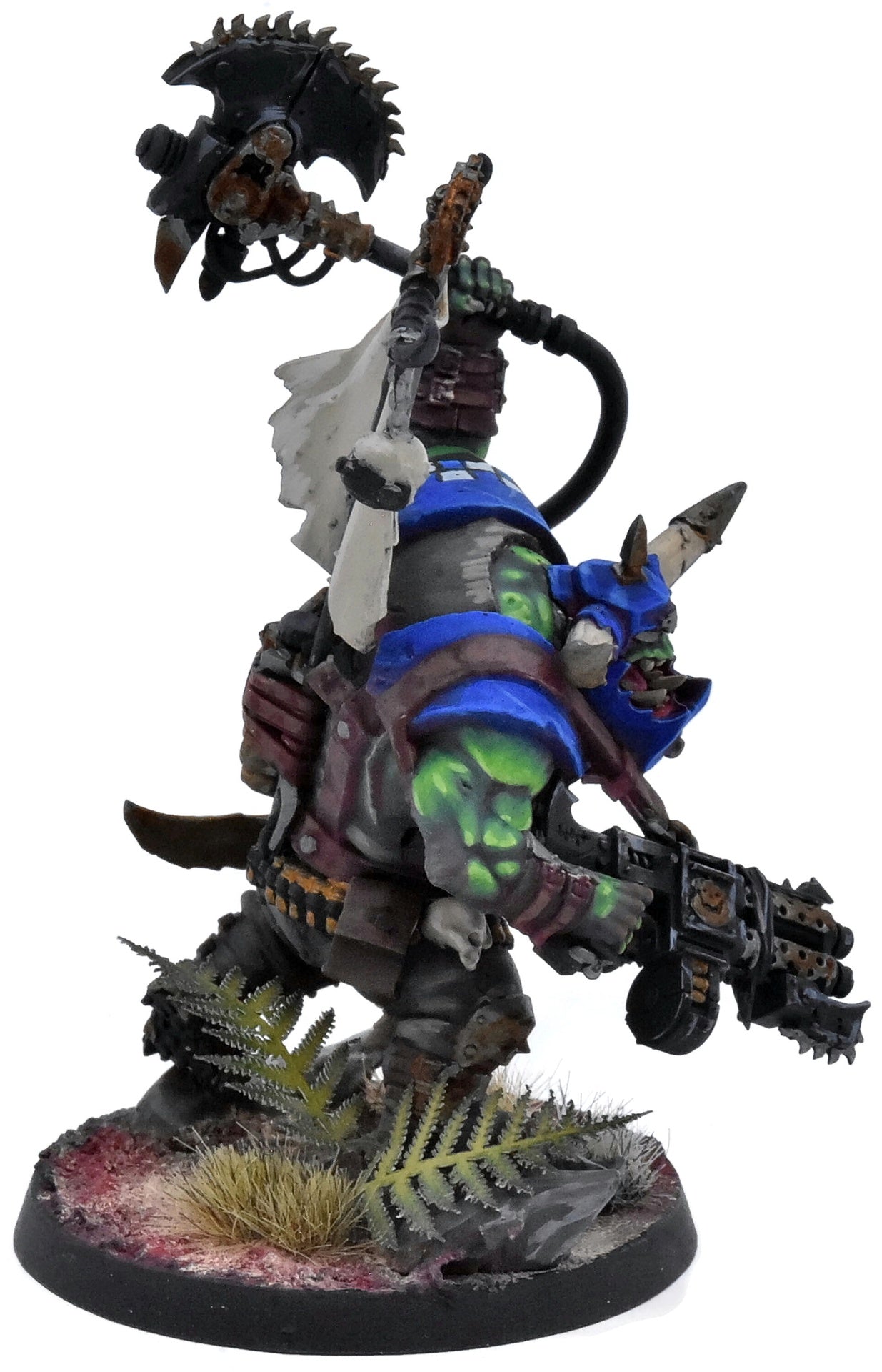 ORKS Warboss Armageddon #1 PRO PAINTED Warhammer 40K 7617