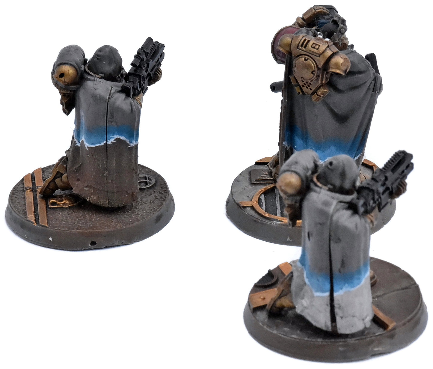 SPACE MARINES 3 Eliminators #2 WELL PAINTED Warhammer 40K 1150