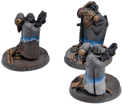 SPACE MARINES 3 Eliminators #2 WELL PAINTED Warhammer 40K 1150