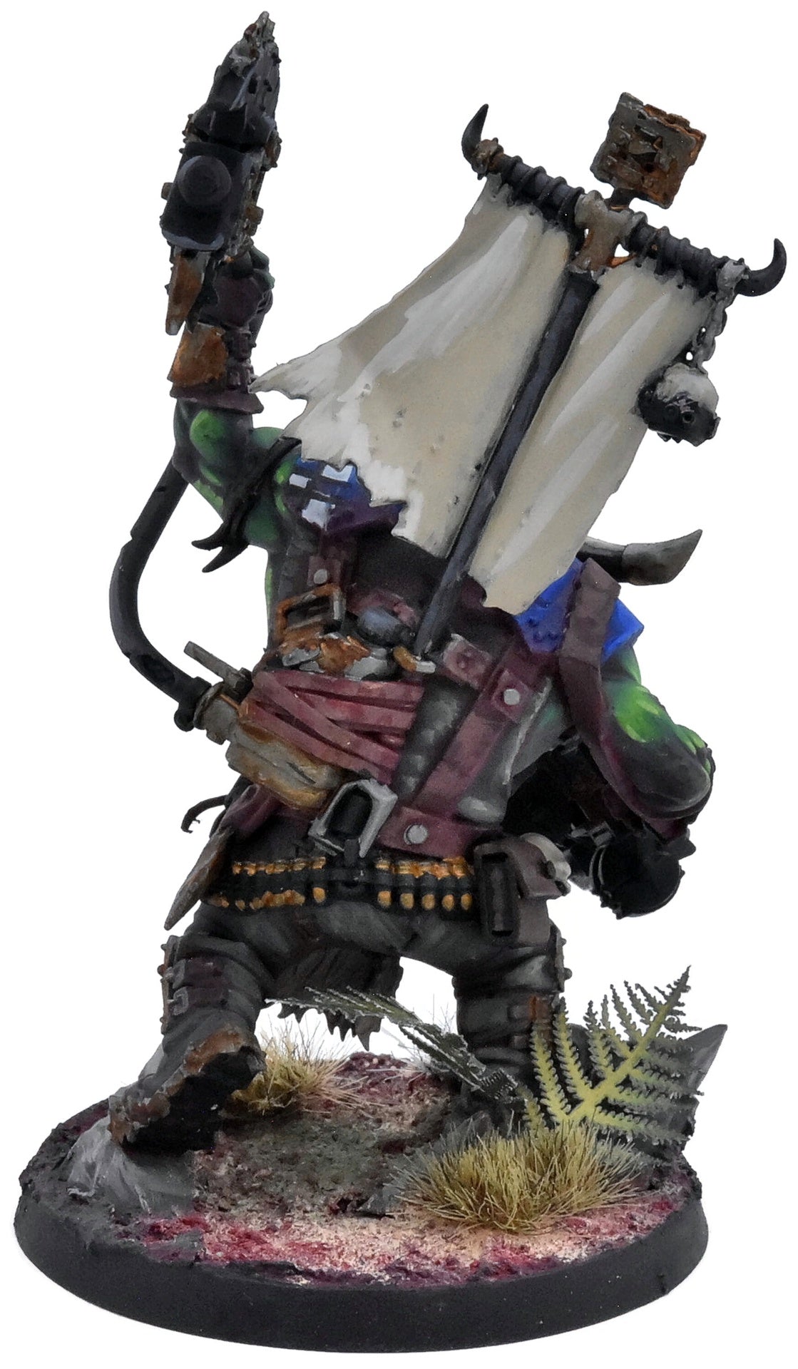 ORKS Warboss Armageddon #1 PRO PAINTED Warhammer 40K 7617