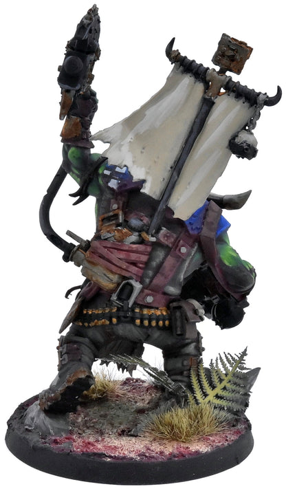 ORKS Warboss Armageddon #1 PRO PAINTED Warhammer 40K 7617