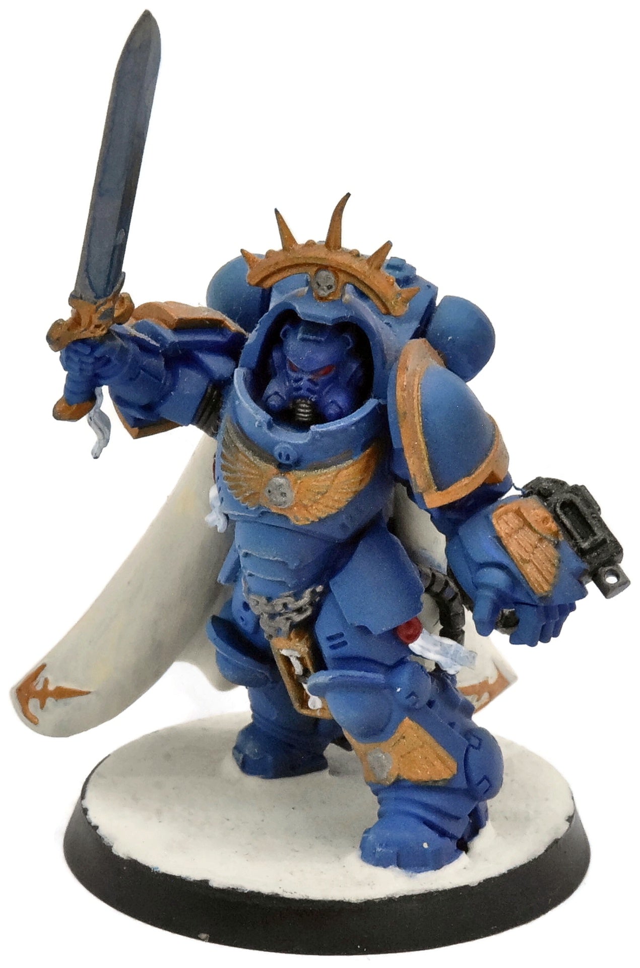 SPACE MARINES Captain In Gravis Armour #1 Warhammer 40K-1566 6578