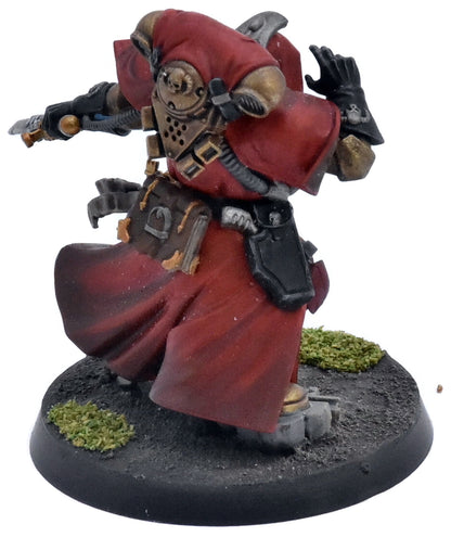 SPACE MARINES Primaris Librarian in Phobos Armour #1 WELL PAINTED 40K 1235