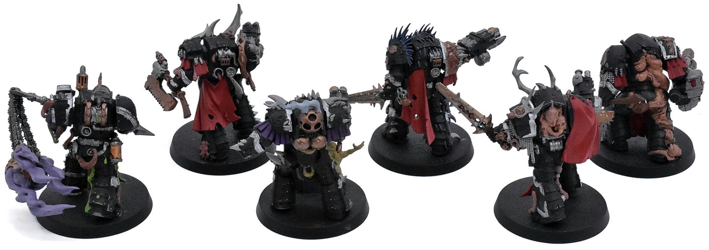 DEATH GUARD 6 Blightlord Terminators #1 Warhammer 40K 7679