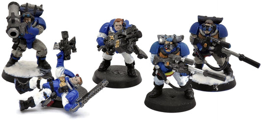 SPACE MARINES 5 Scouts #2 Warhammer 40K 6707