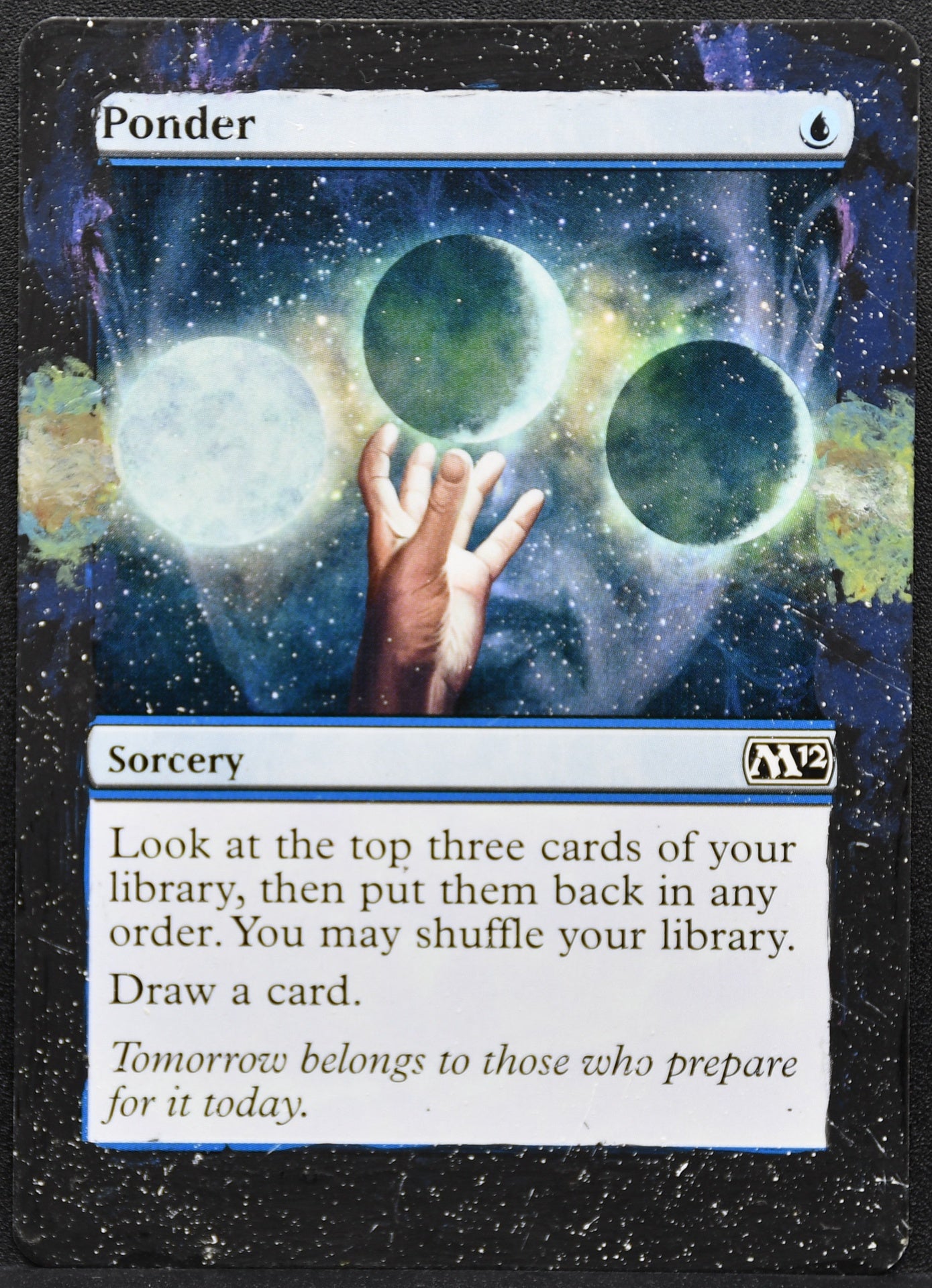 MTG Ponder M12 Altered LP