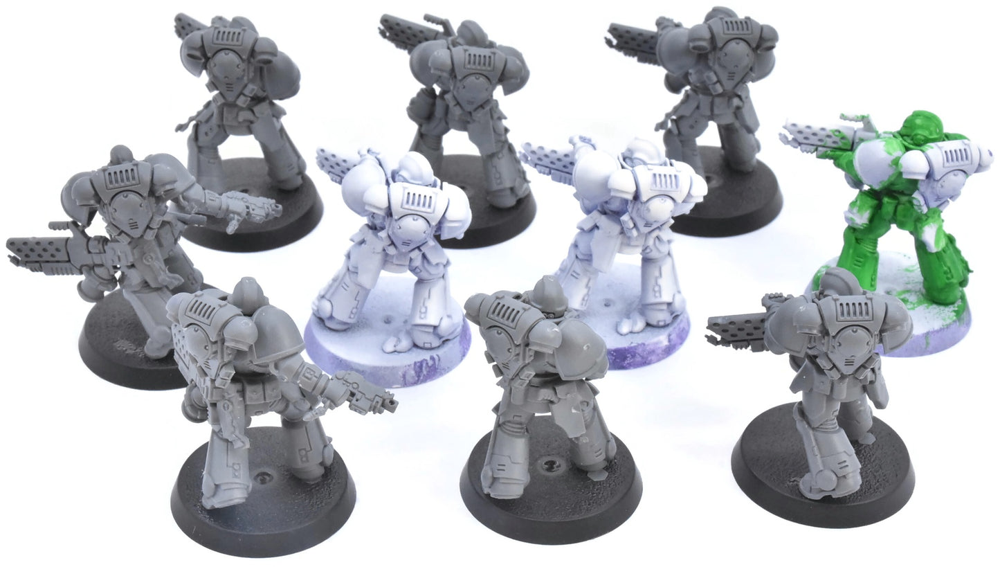 SPACE MARINES 10 Infernus Marines #1 Warhammer 40K 1419