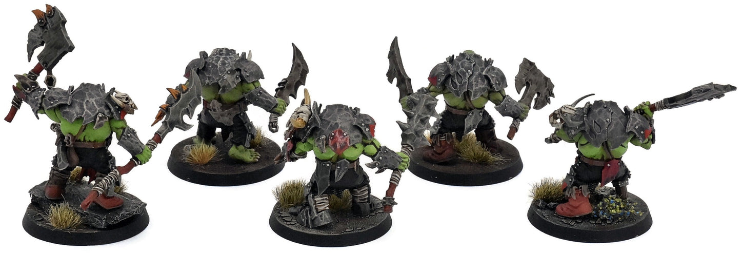 ORRUK WARCLANS 5 Orruk Brutes #2 PRO PAINTED Warhammer Sigmar-1764 6776