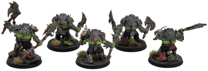 ORRUK WARCLANS 5 Orruk Brutes #2 PRO PAINTED Warhammer Sigmar-1764 6776