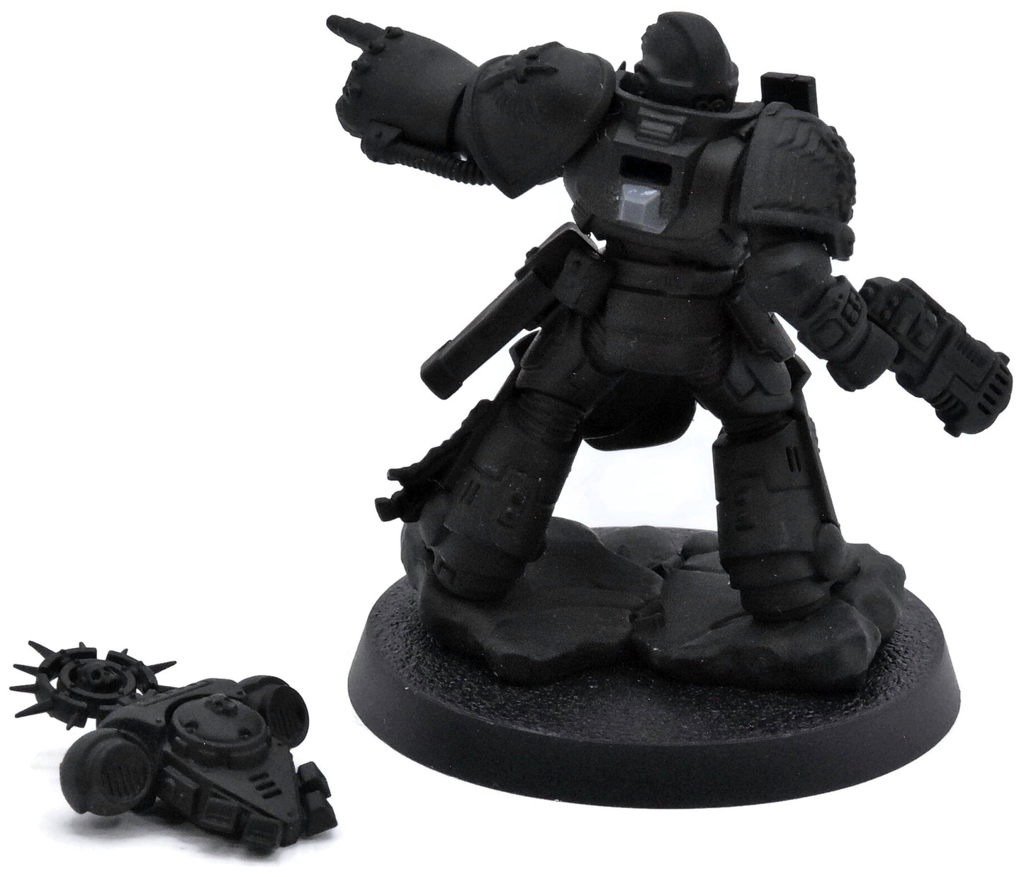 SPACE MARINES Lieutenant with Power First #1 Warhammer 40K 7792