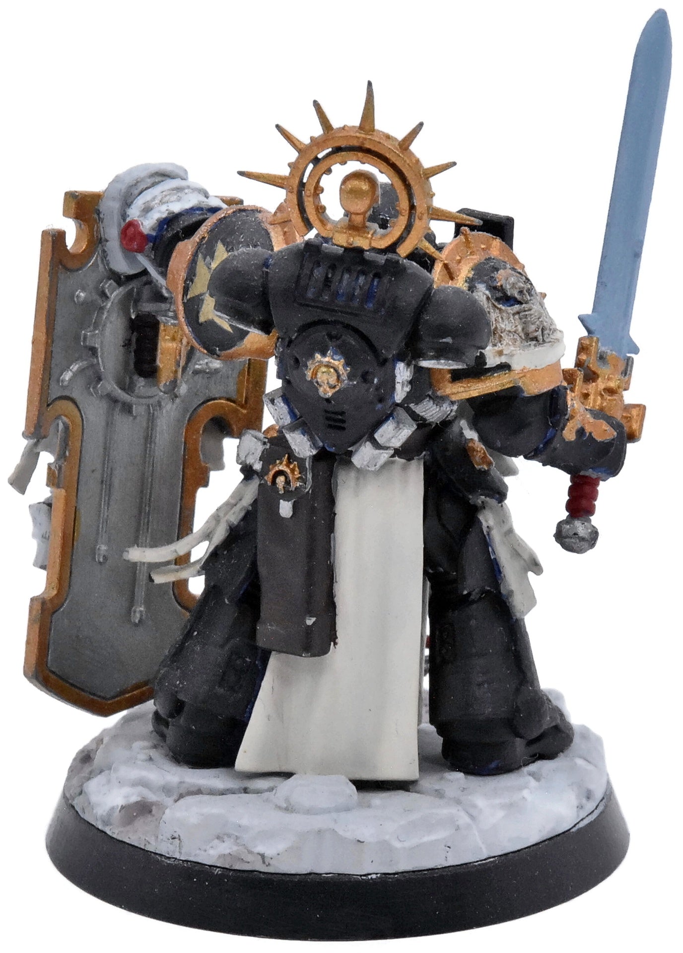 BLACK TEMPLARS Captain with Relic Shield #1 Warhammer 40K 7808