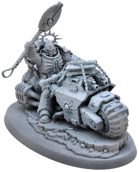 SPACE MARINES Primaris Chaplain On Bike #1 Warhammer 40K 6868